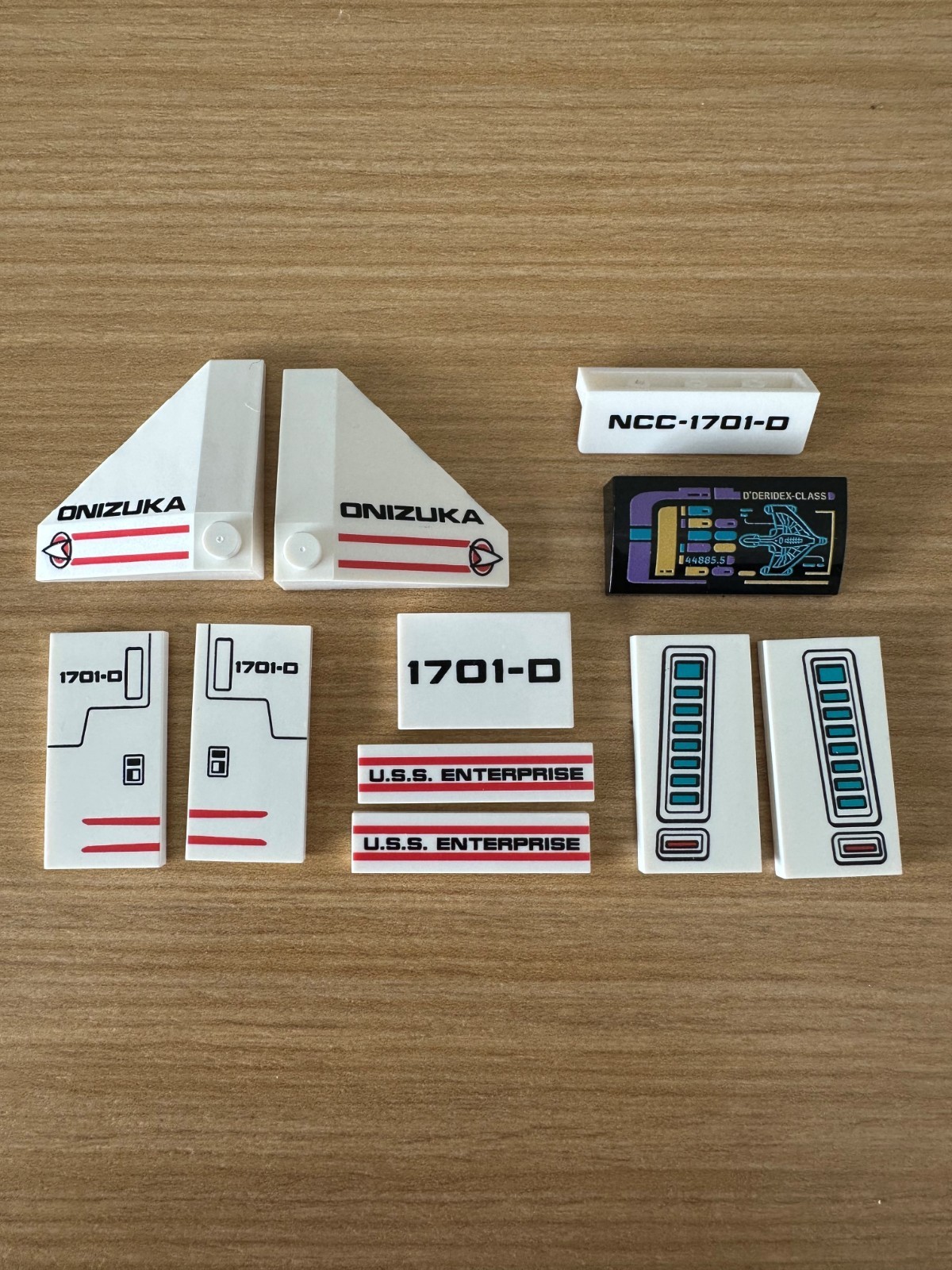 Lego 40768 Type-15 Shuttle Pod Star Trek PRINTED REPLACEMENT PARTS Custom Made