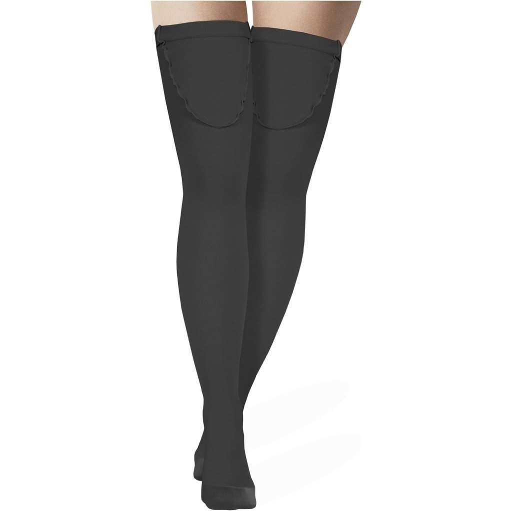Dr. Comfort Anti-Embolism Thigh-High, Silicone Band, CT, 18mmHg (Size: X X-Large