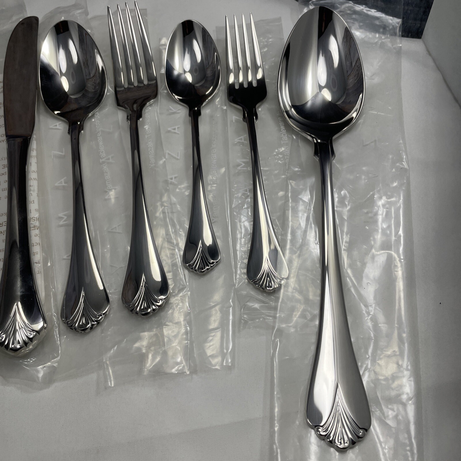 NEW Yamazaki CARA Stainless Glossy Silverware CHOICE Flatware NEW