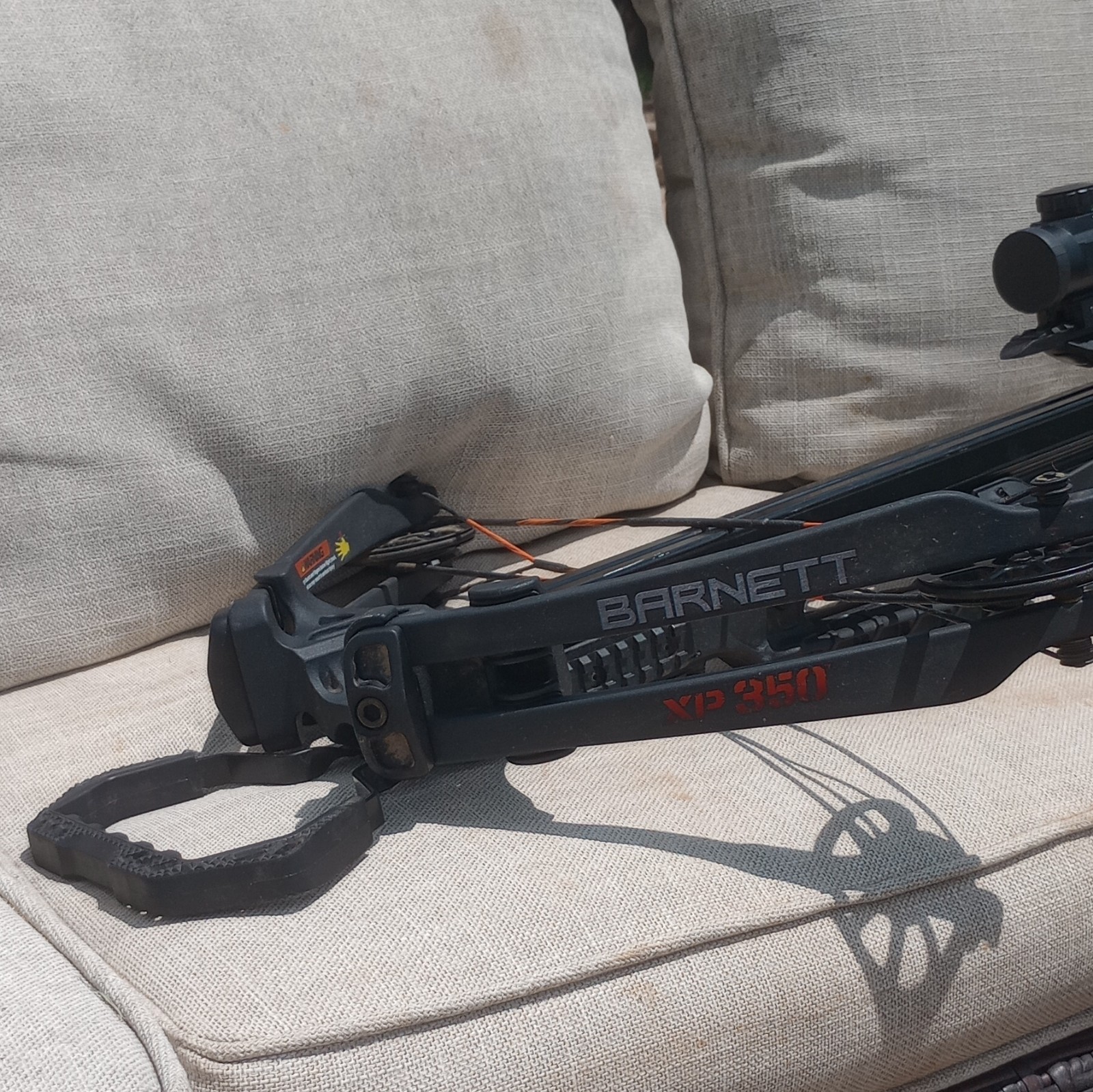 Barnett XP350 Crossbow 350 fps 150 lb Draw Ambidextrous Composite Black/Red
