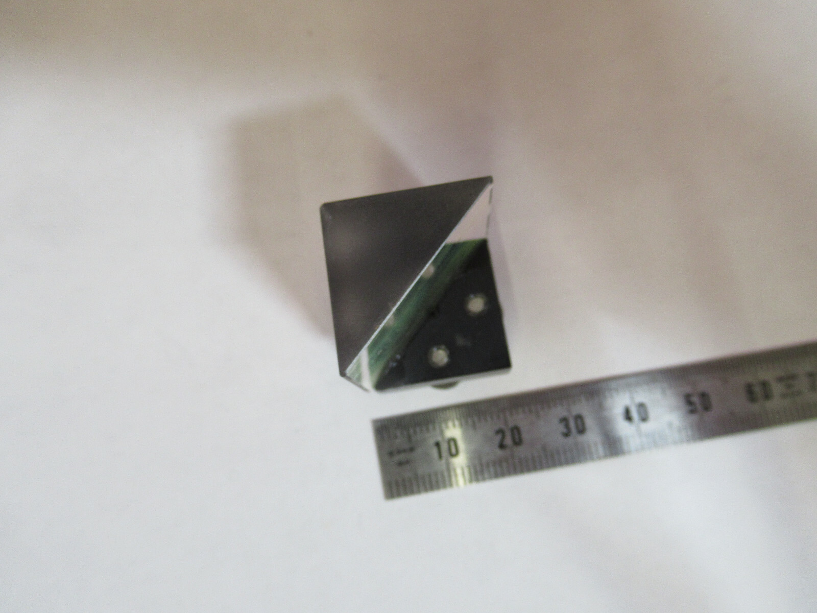 OPTICAL MOUNTED MIRROR PLANO OPTICS AS PICTURED #P3-A-23