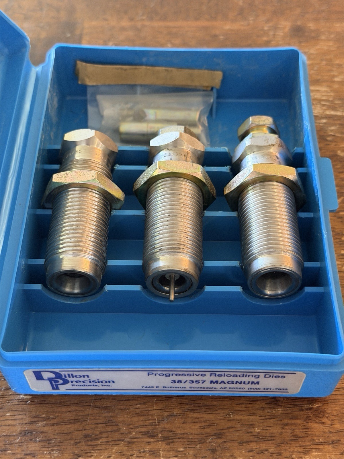 Dillon Precision 38/357 Older Style Carbide Die Set 14400 - 550 650 750 1050