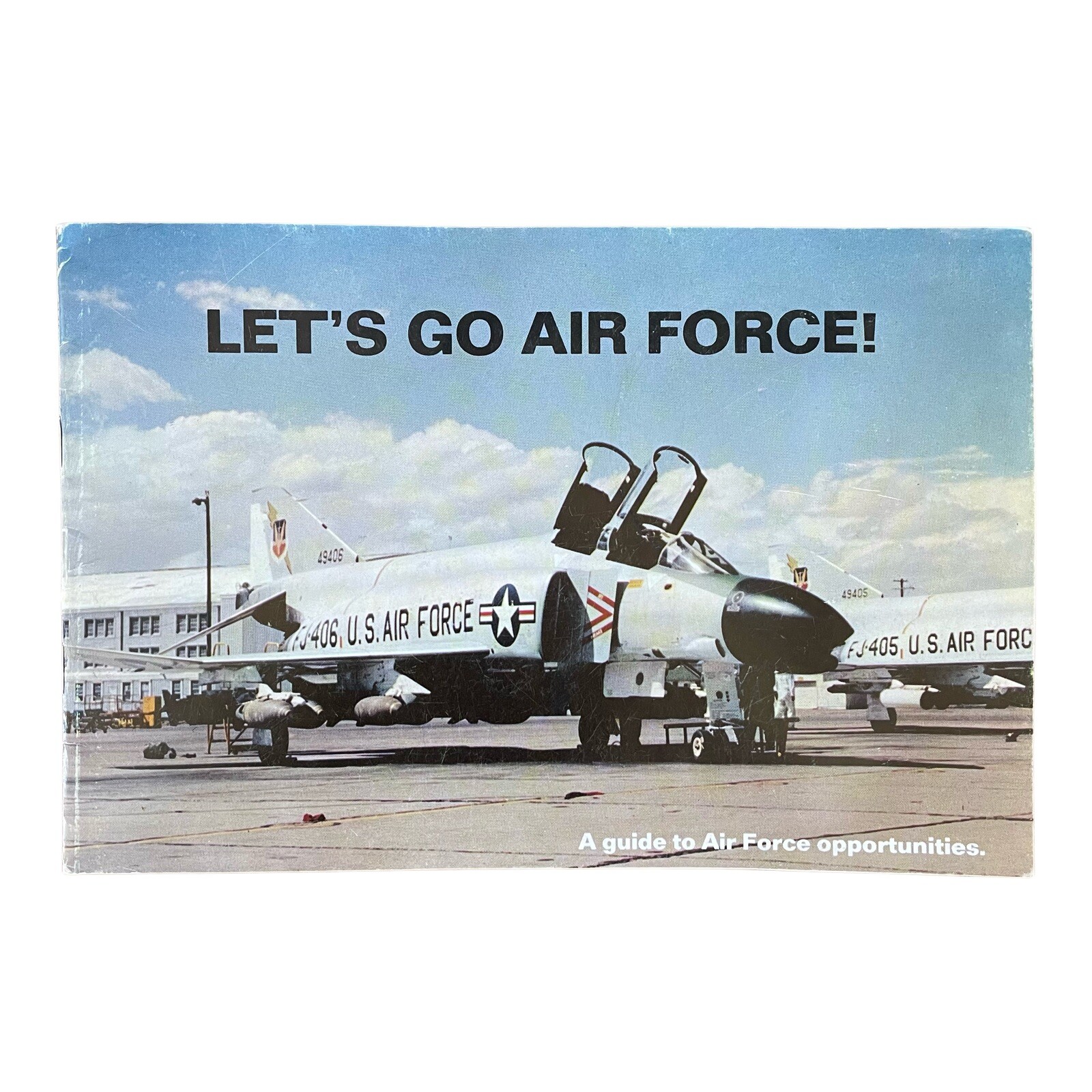 Vintage 1969 Let’s Go Air Force! Air Force Recruitment Booklet
