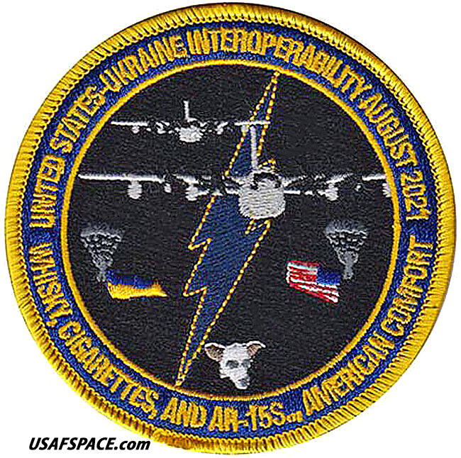 USAF 352D SPECIAL OPERATIONS WING - USA-UKRAINE INTEROPERABILITY 2021-VEL PATCH