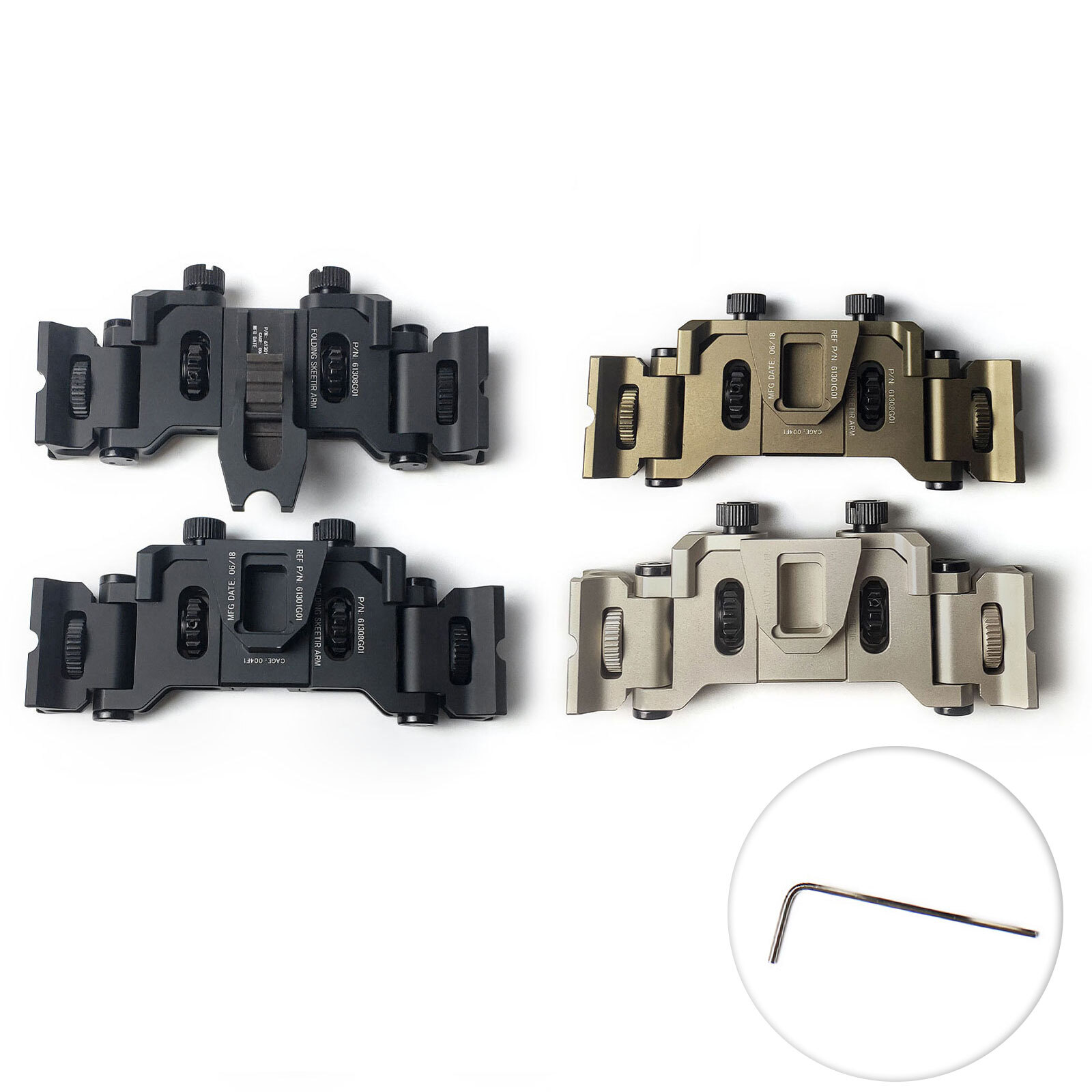 Night Vision Goggles Mount Binocular Bridge System Modular for NVG MUM-14/GT-14
