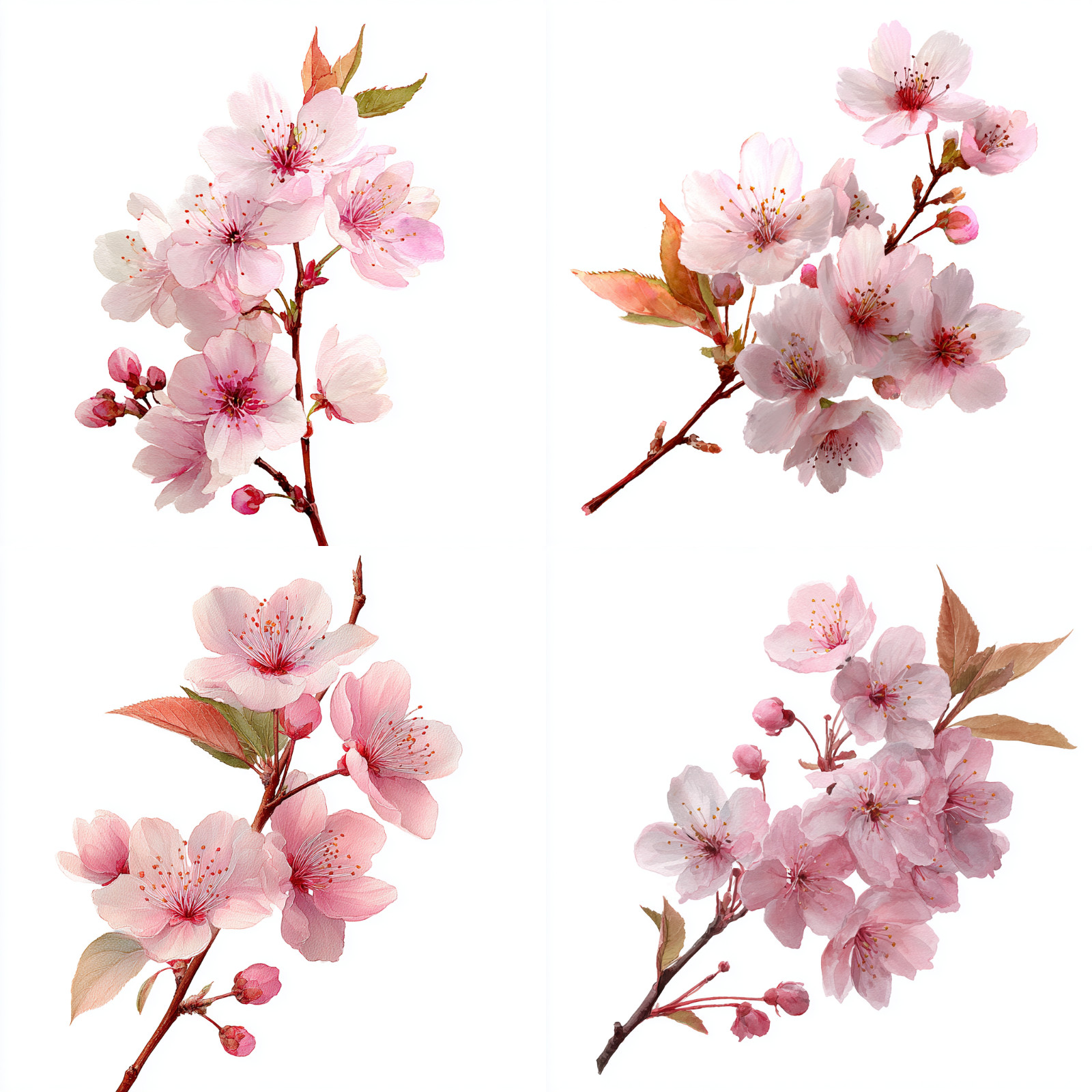 Delicate cherry blossom