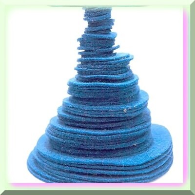 Felt Circles Assortment 56 Pieces Multiple Sizes