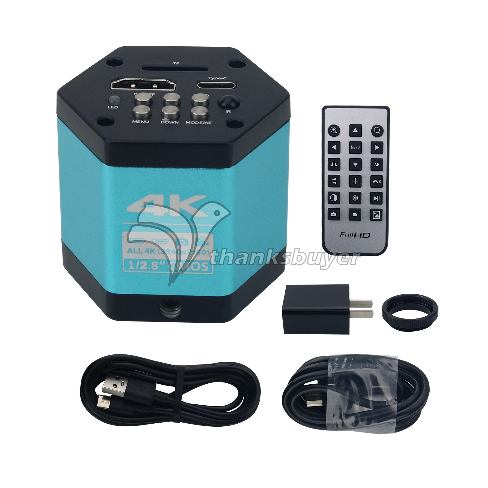 HD-1604K 8.29MP Industrial Camera 4K 3840x2160 Microscope Camera w/ HDMI ty23