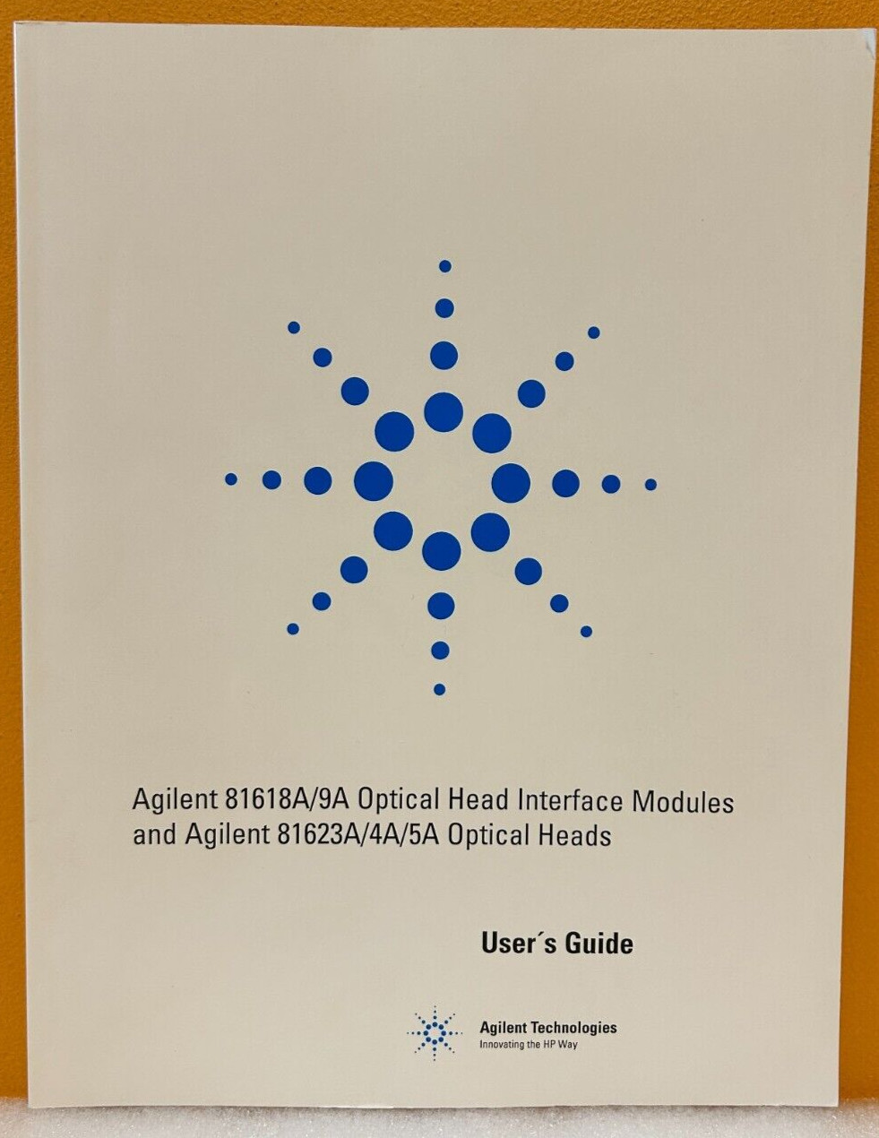 Agilent / HP 81623-90014 2000 Optical Head Interface Modules User's Guide Manual