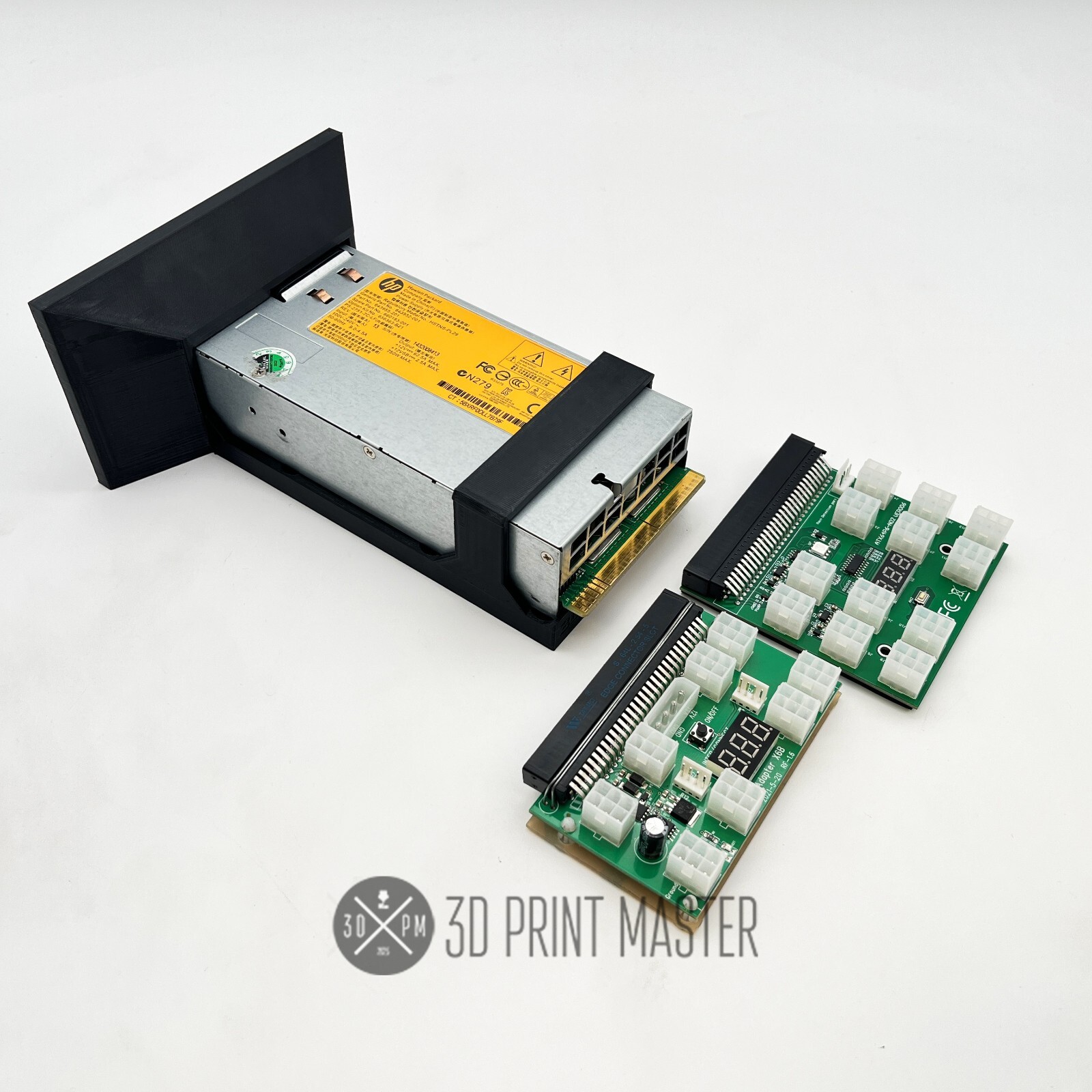 Server Power Supply Mount & ATX Mount for PC/Mining Rig