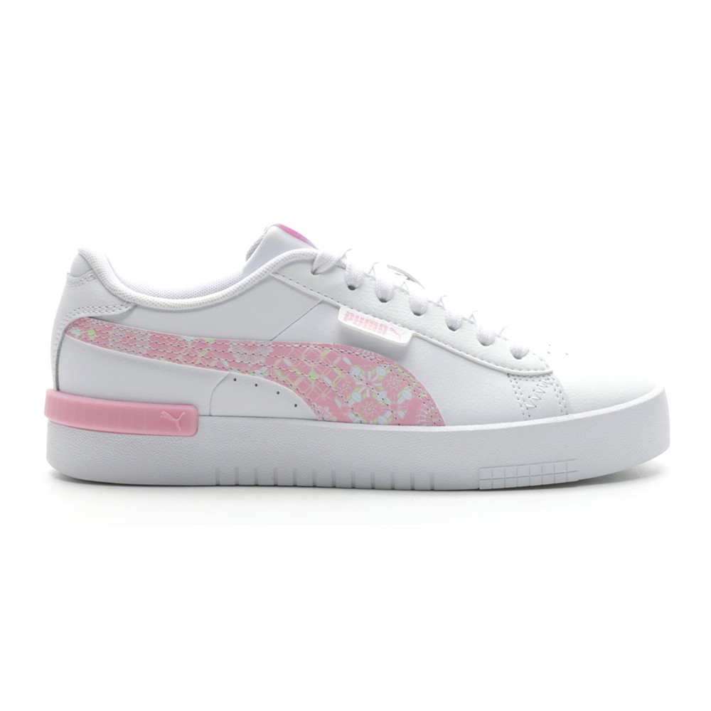 PUMA Jada Zellige Lace Up  Youth Girls White Sneakers Casual Shoes 38827501