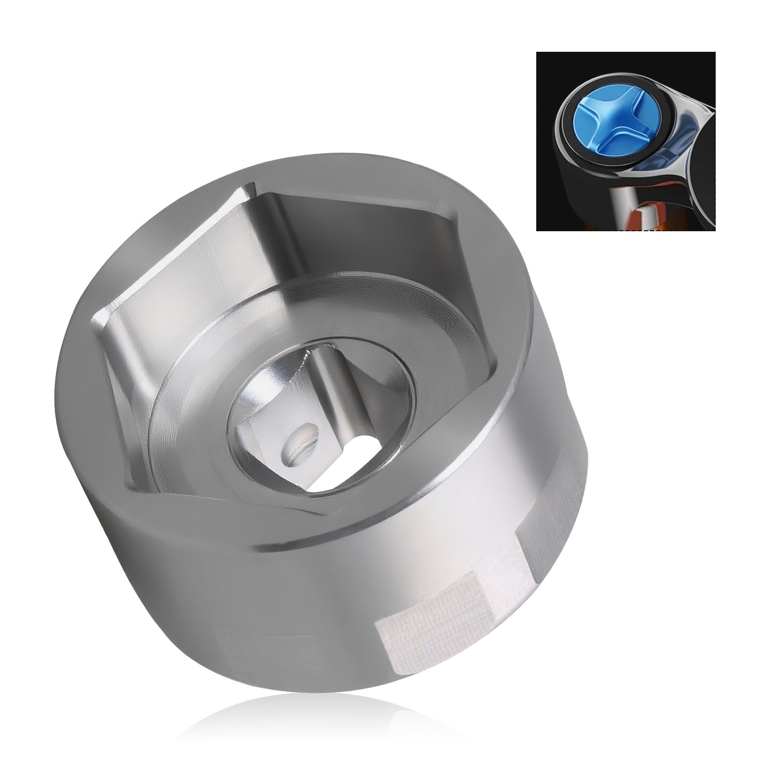 Bicycle Fork Topcap Socket 26mm for Mountain Bike 34 Series 3/8" Ratchet Drive