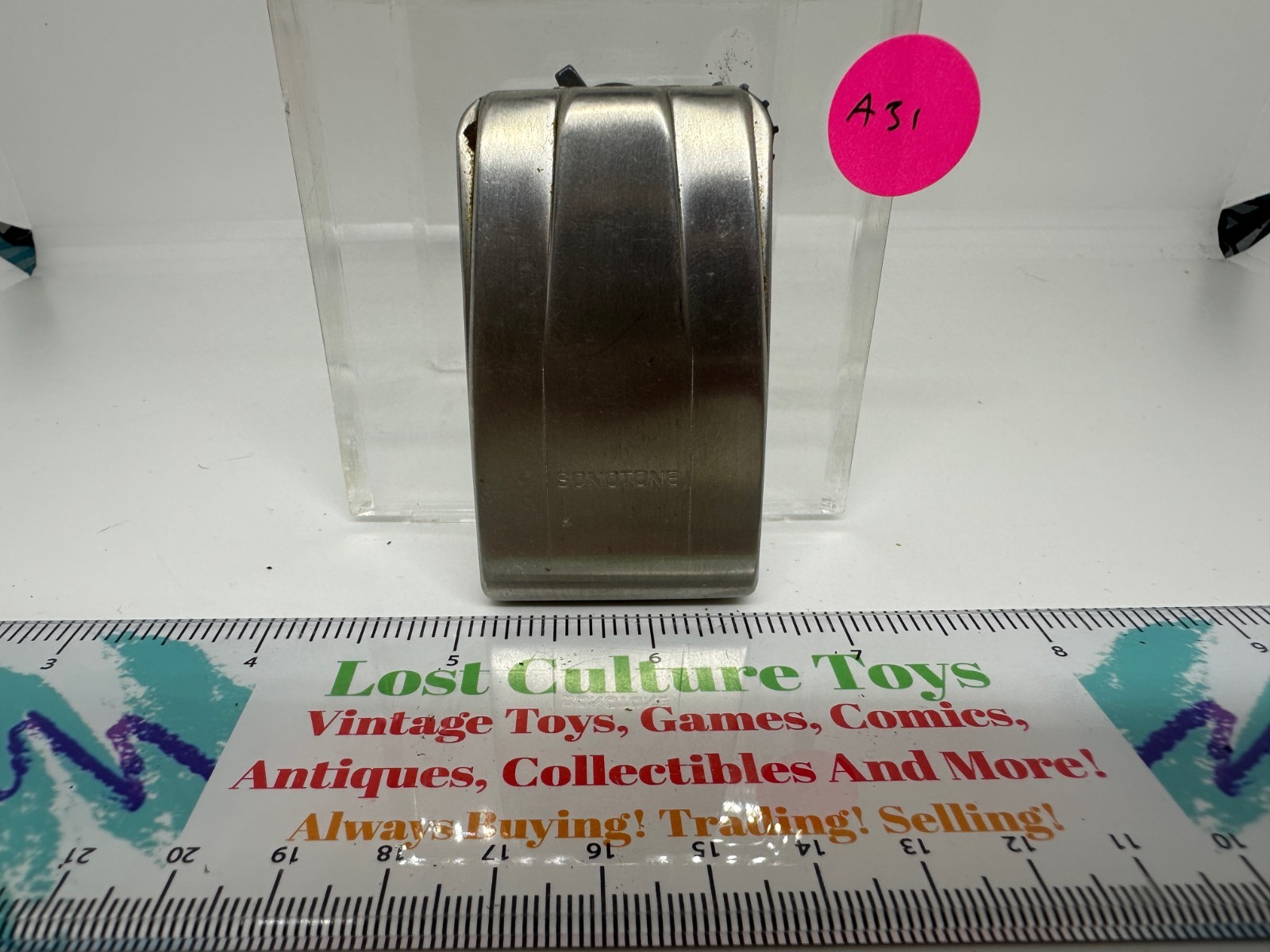 Vintage 1950s Sonotone Hearing Aid Model 670 T Device Only LotA31