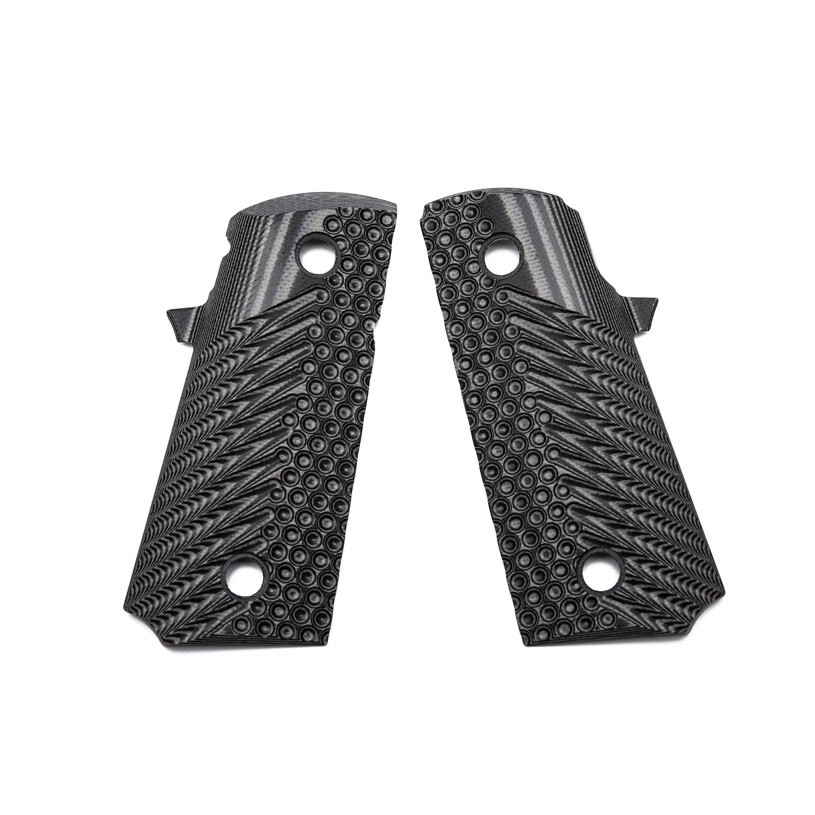 Guuun G10 Grip for para Ordnance P12-45, 1911 P12 Grips with TAC / Gray
