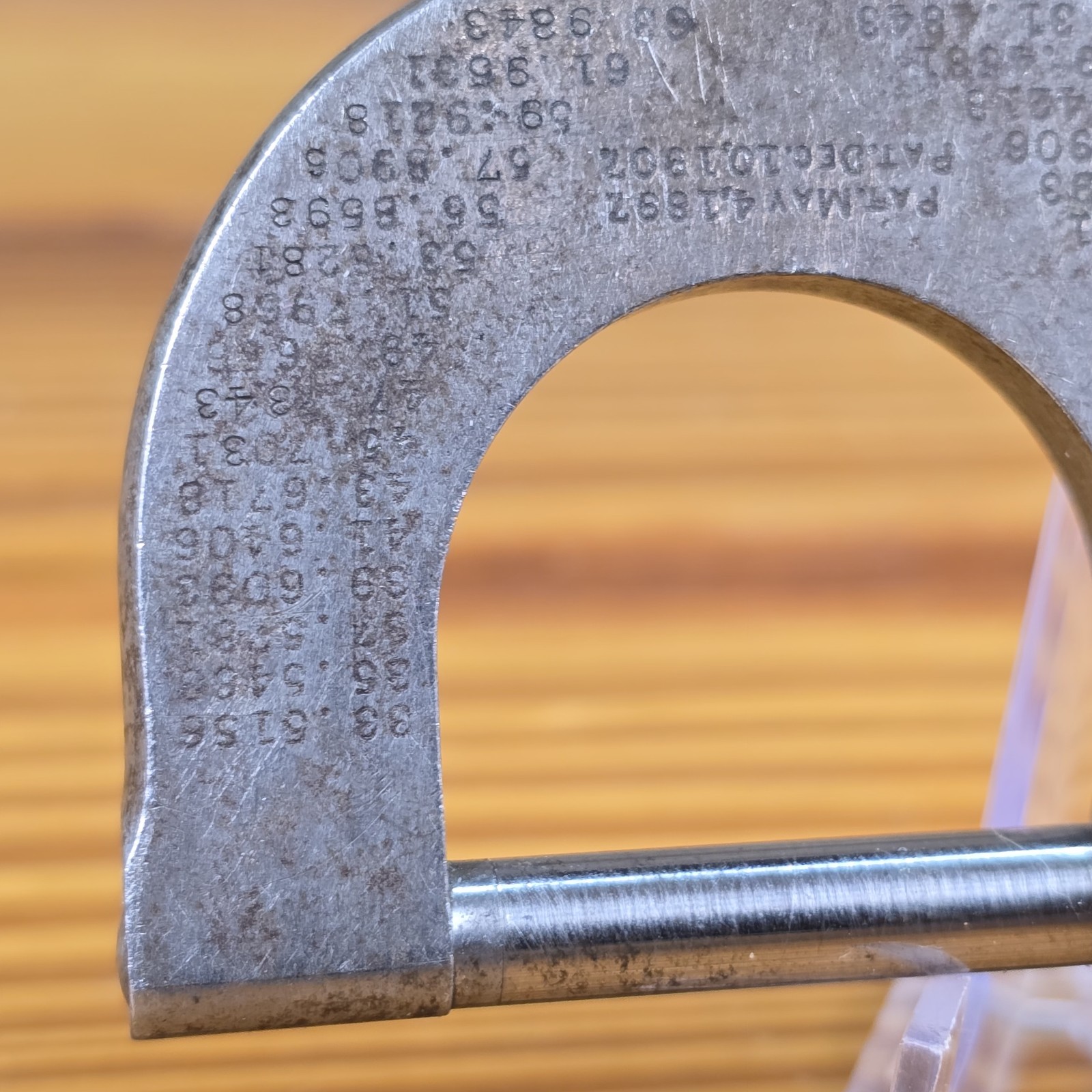 Vintage Starrett No. 3 Outside Micrometer T0145