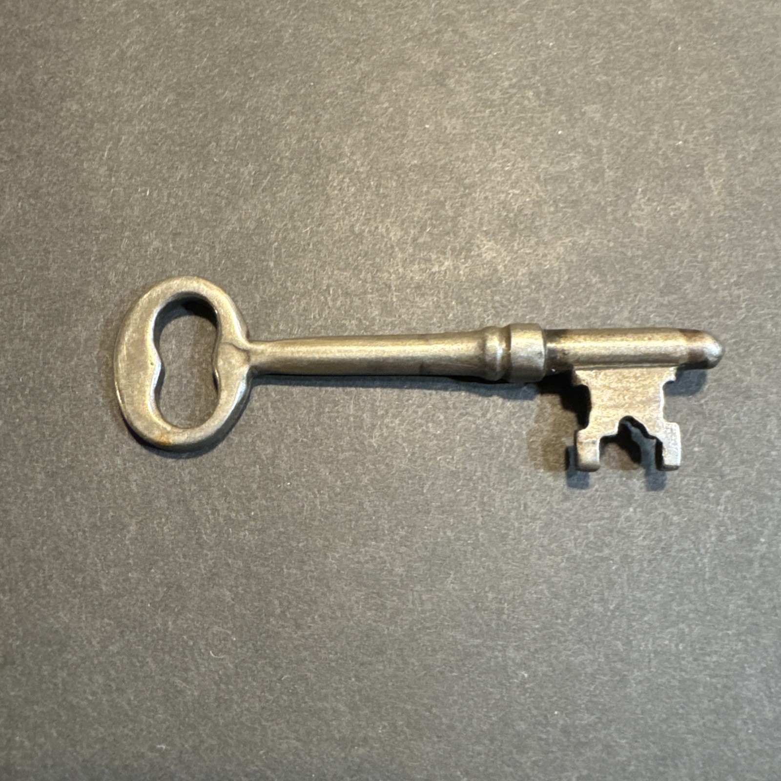 Antique No. 6 Warded Skeleton Key - Solid Barrel Replacement