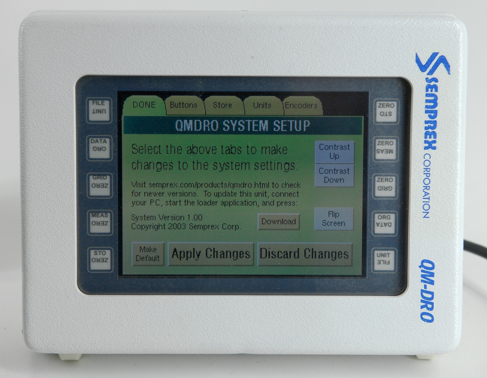 SEMPREX QM-DRO 3 AXIS LCD DIGITAL READOUT # 14-2953.10, LINEAR or ROTARY