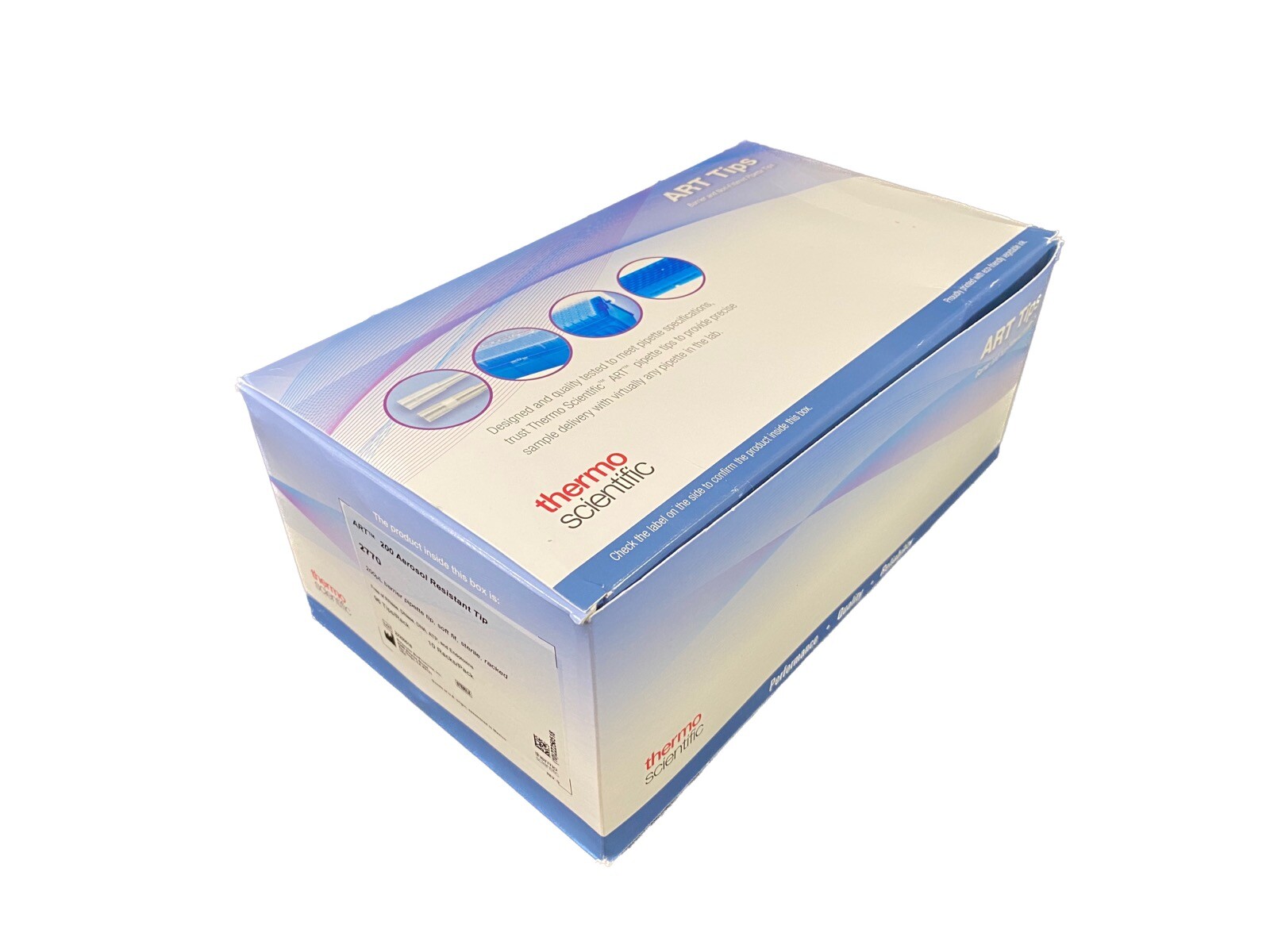 THERMO 200µL Barrier Pipette Tips Sterile Soft Fit Racked ART 200 2770 (960/Pk)