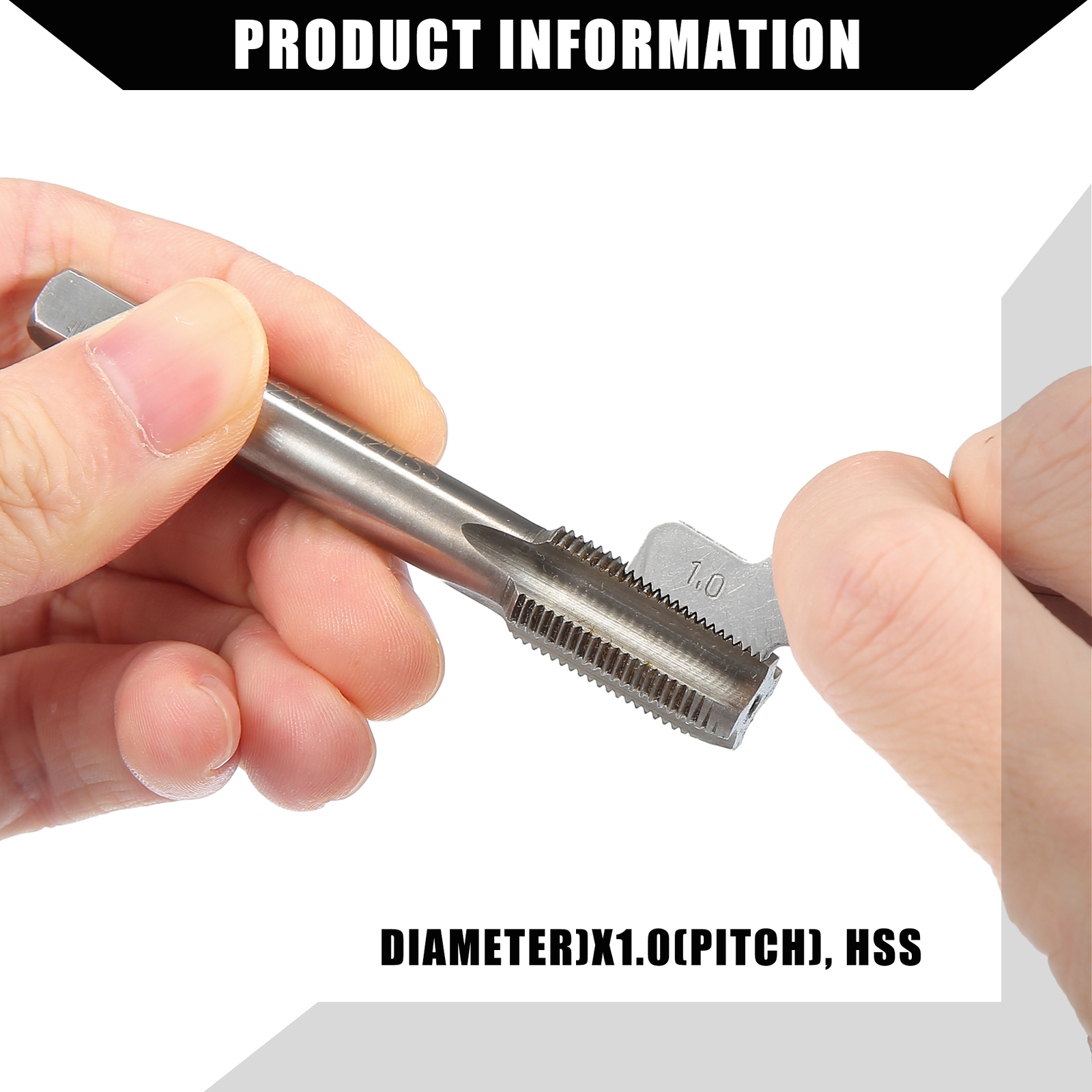 Universal Piece of 1 Spark Plug Thread Repair Tools with M10x1.0 Inserts