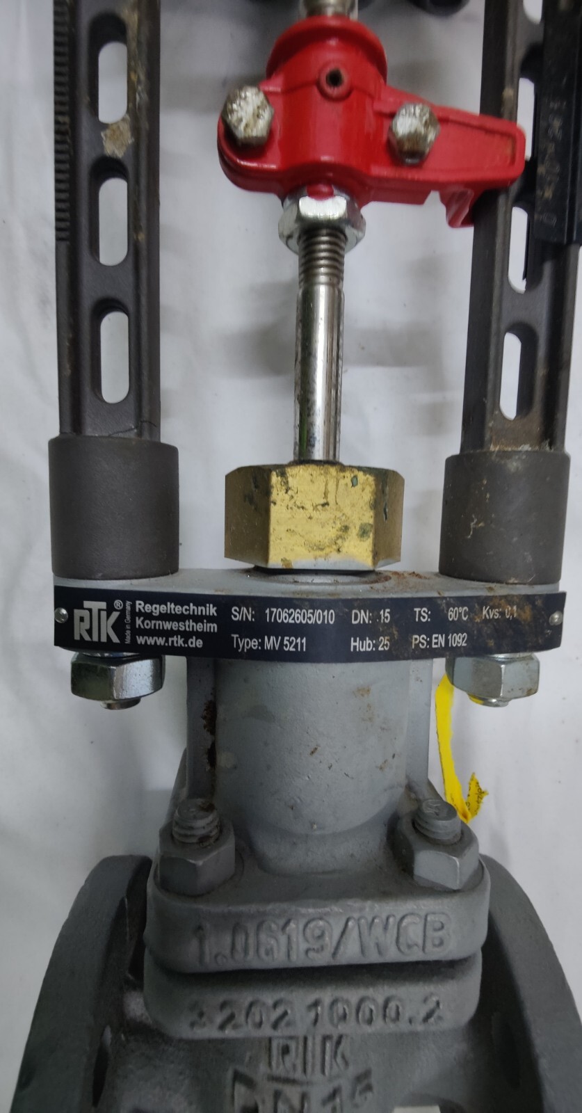 RTK Electric Actuator REact 30E -028 WITH MV 5211 REflex 2-way control valve