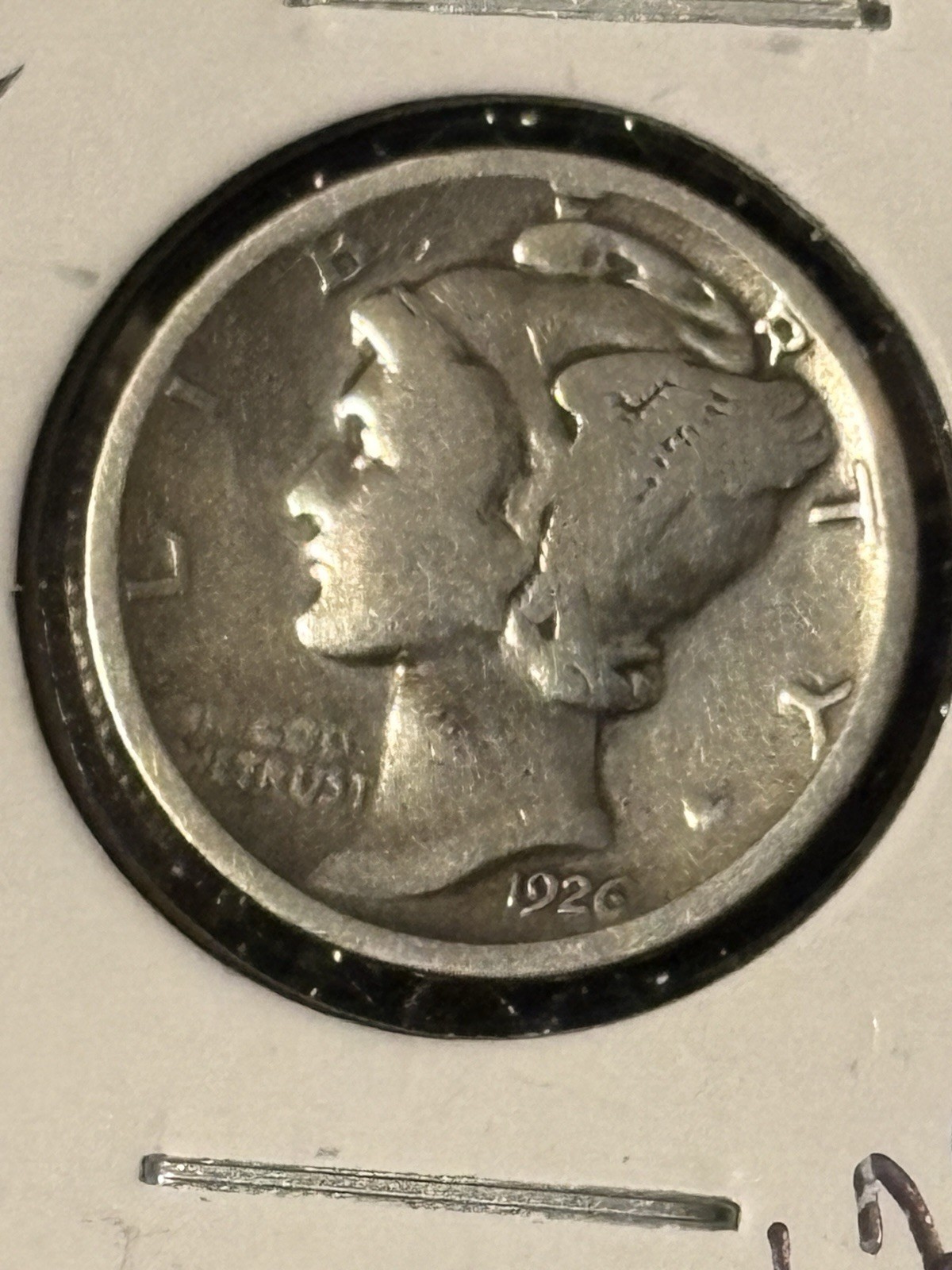 1926-D Mercury Dime    Polished Clean