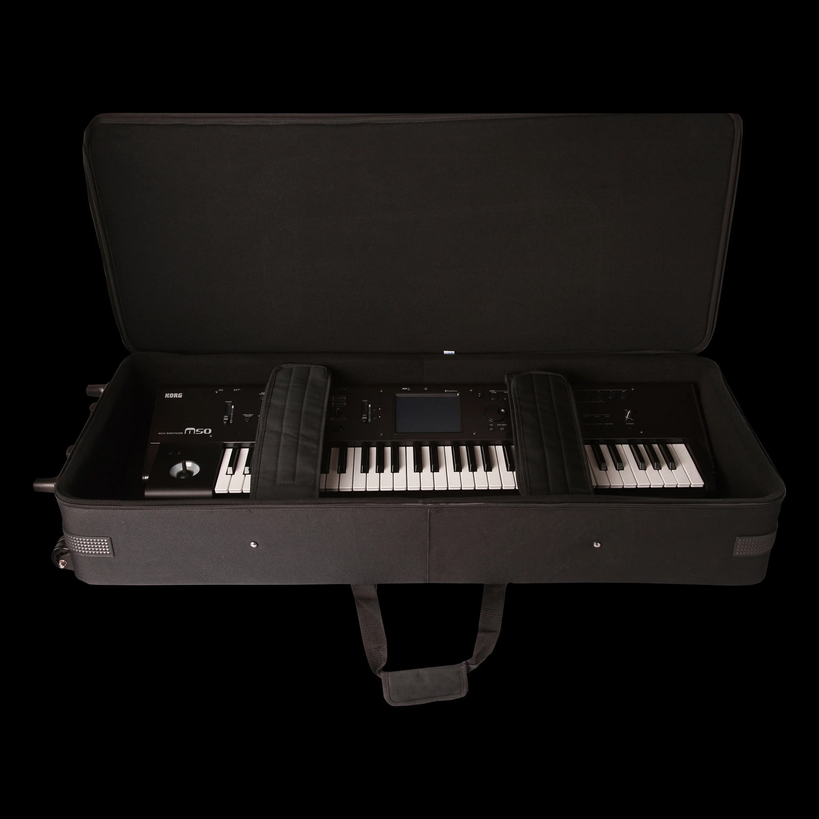Gator GK88SLIM Slim Line 88-Note Lightweight Keyboard Case on Wheels