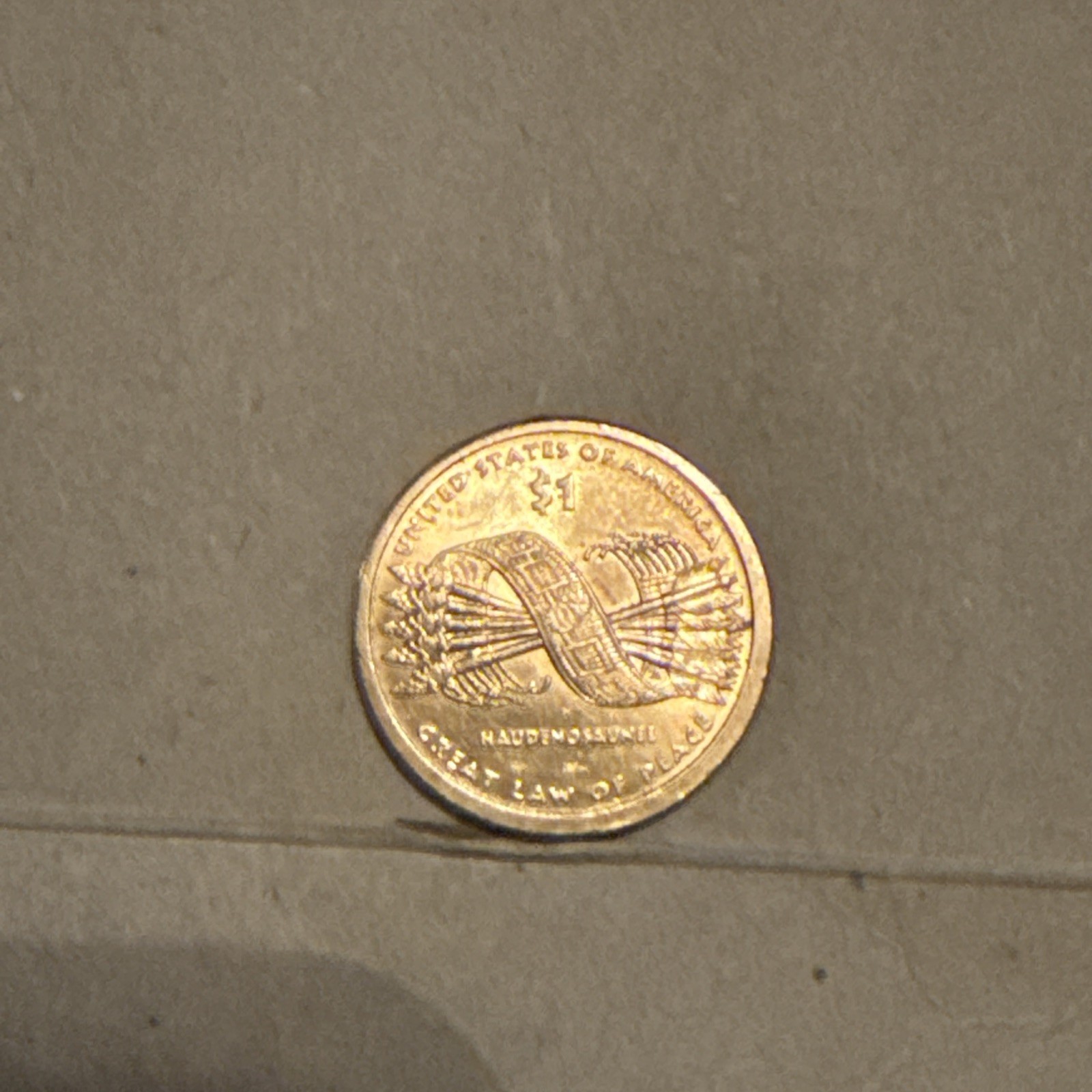 2010 RARE Sacagawea Dollar W Errors; Off Center Front & Back Date & Mint On Side