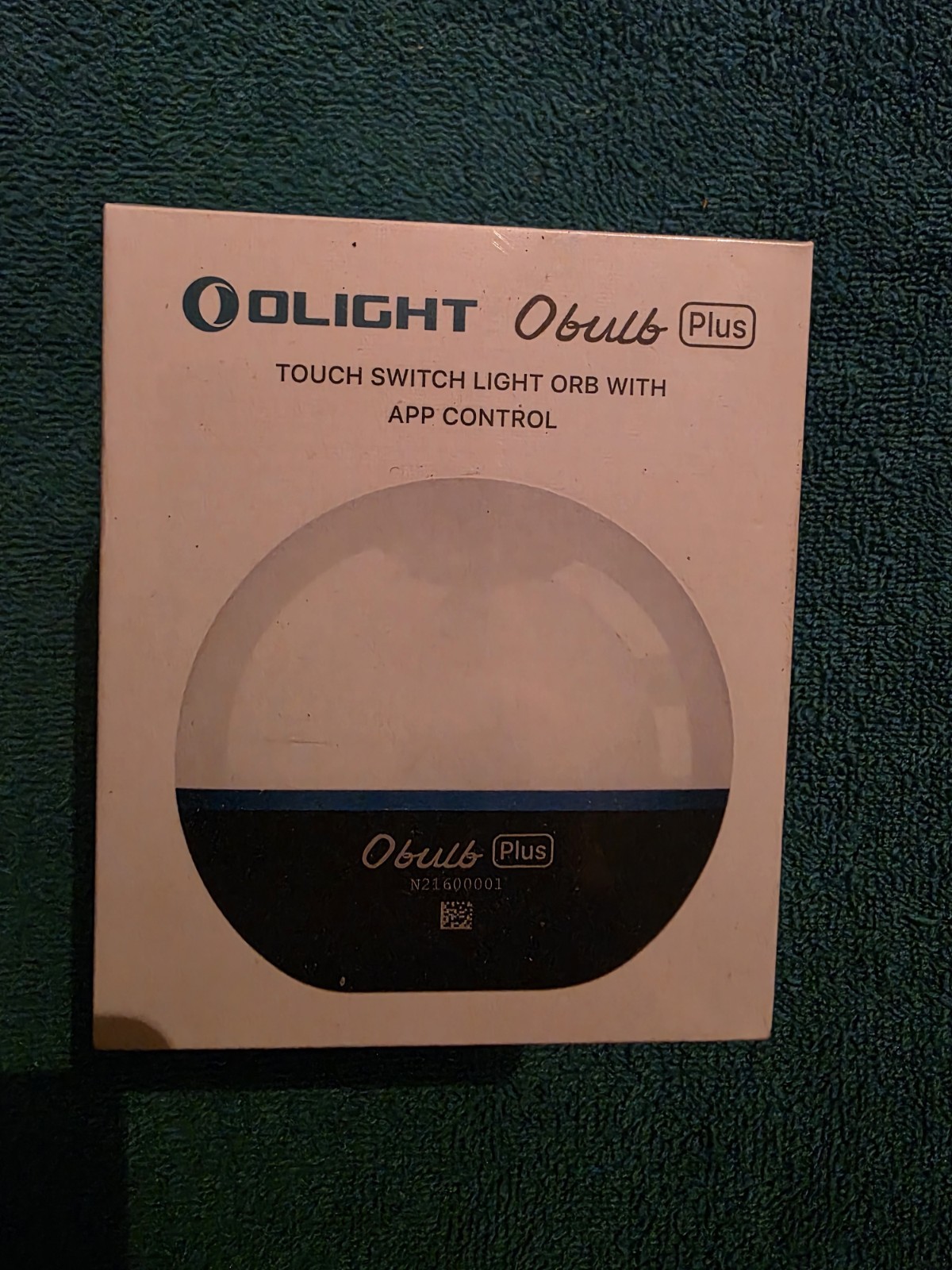 Olight Obulb Plus Smart LED Orb Light App Control Touch Lamp Rechargeable New