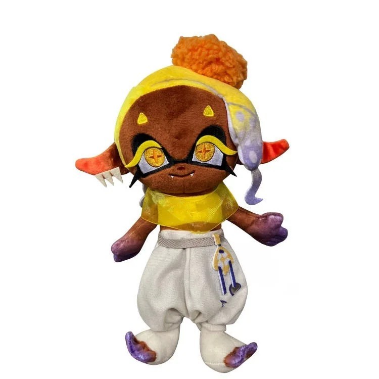 9" Frye Plush Toy, Splatoon 3 Soft Stuffed Doll Game Collectible Gift