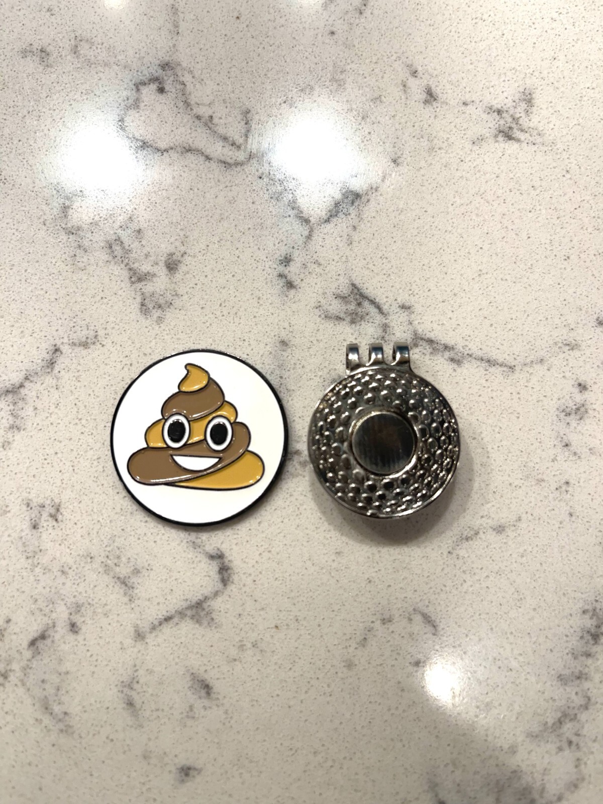 Magnetic Golf Ball Marker Funny Hat clip