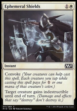 Magic the Gathering MTG Ephemeral Shields (11) Magic 2015   LP