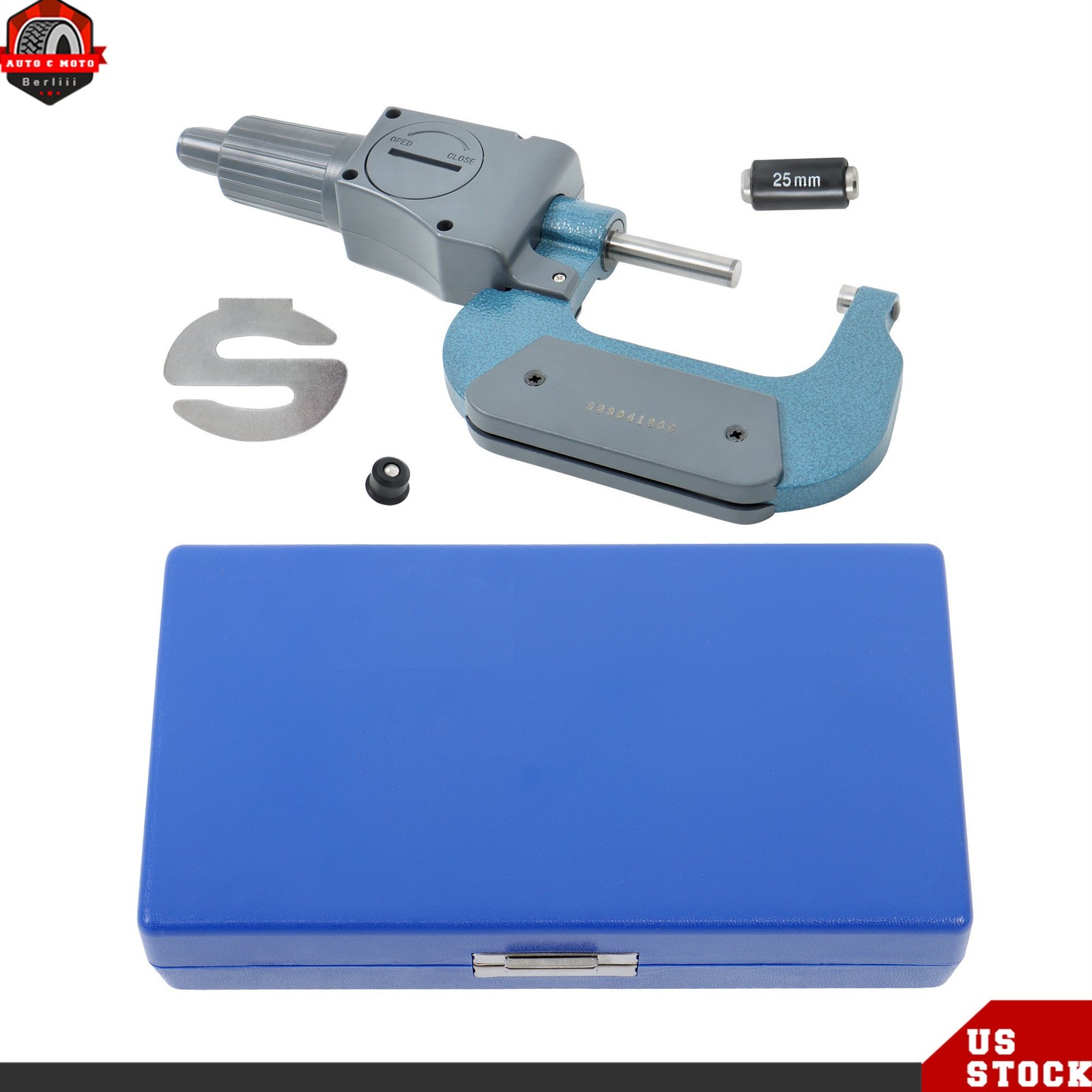 0.00005" 1-2" Digital Electronic Micrometer Is Reliable And Durable 25-50mm