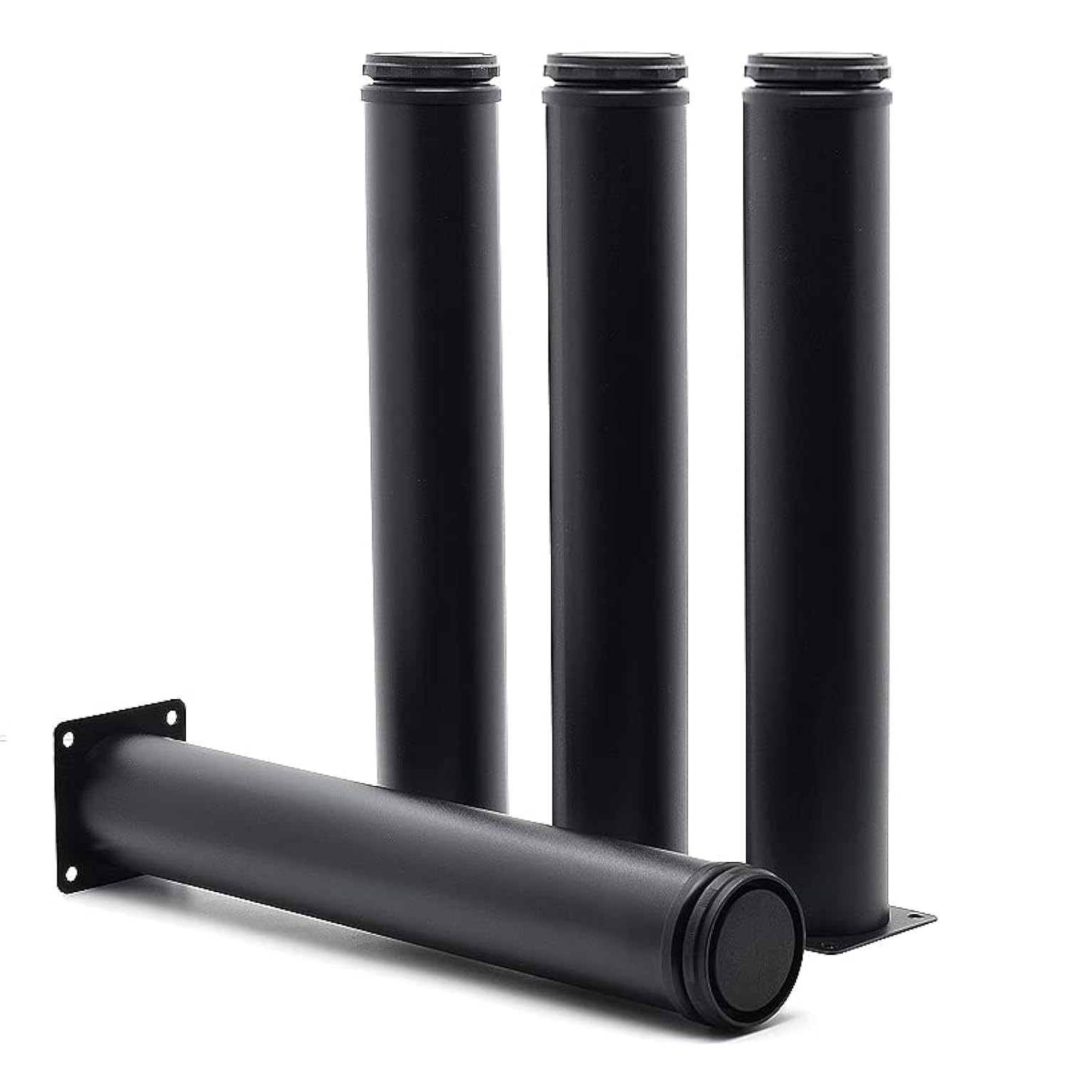 12 Inch Metal Furniture Legs Stainless Steel Adjustable Legs Black Metal Legs...