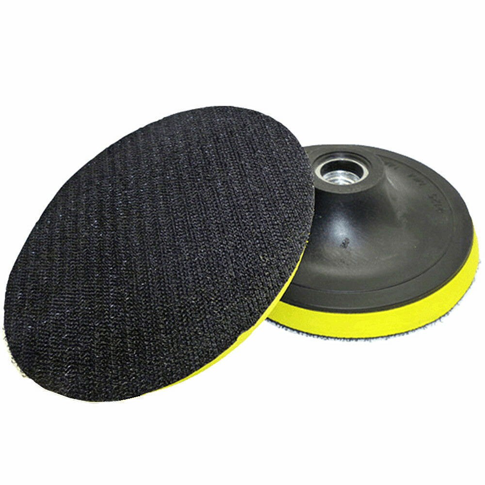 6 inches Backing Plate for Polishing Buffering Soft Wool with Hook and Loop Pad