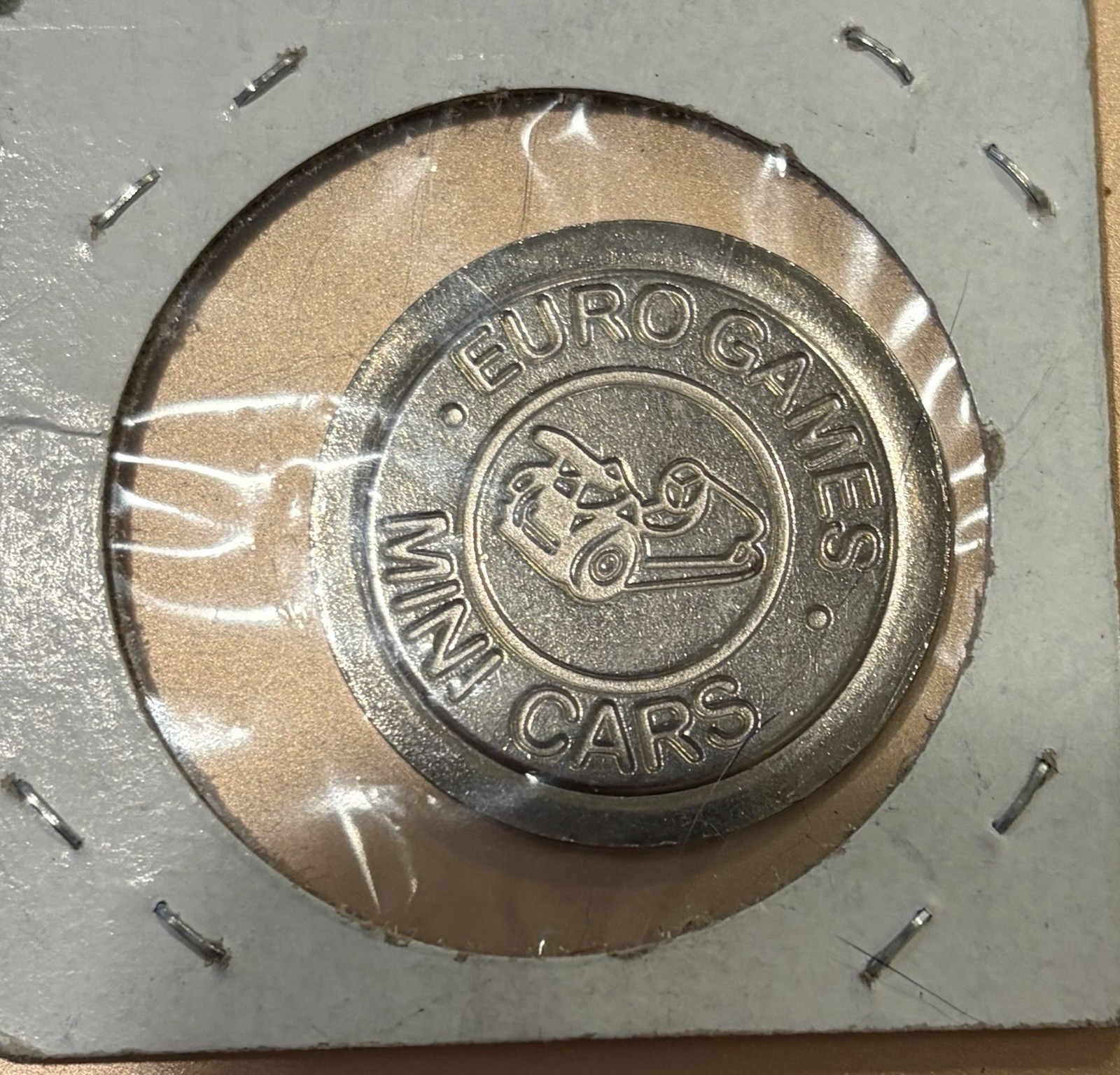 UNITED KINGDOM EURO GAMES MINI CARS AMUSEMENT ARCADE TOKEN 29R24