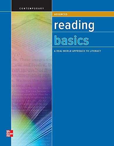 Reading Basics Advanced, Workbook - Paperback, by Contemporary - Very Good h