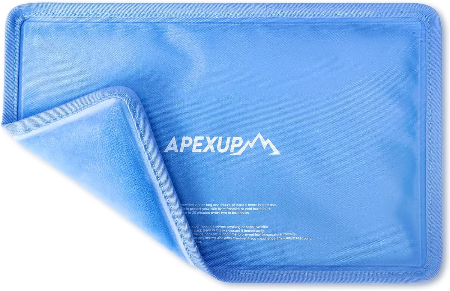 Gel Ice Packs for Injuries Reusable, Flexible Double Sided Cold Packs for Injuri