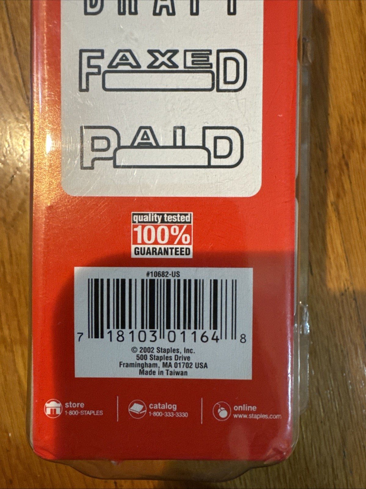 Staples Self Inking Stamp Bundle