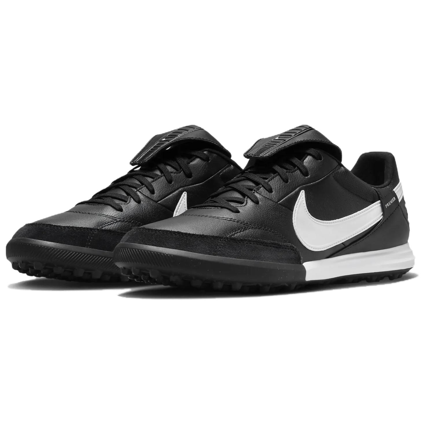 Nike Premier 3 Low Tf Turf 'Black White' - HM0283-001 New Authentic
