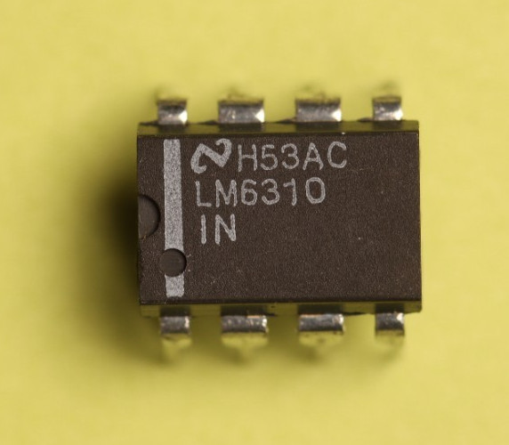 LM6310 National Semiconductor NOS High Speed Low Power Operational Amplifier