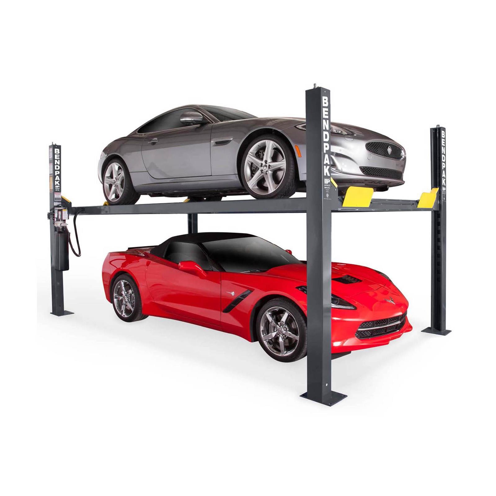 Vehicle Lift HD-9ST Narrow Width 4-post 9000 lbs. Capacity 220 V Gray 74.5" Maxi
