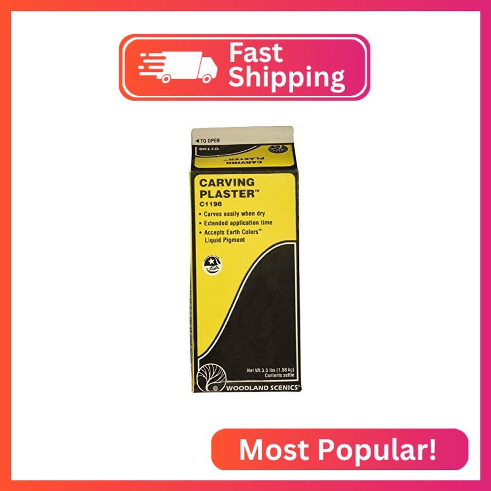 Woodland Scenics Carving Plaster-3.5lb