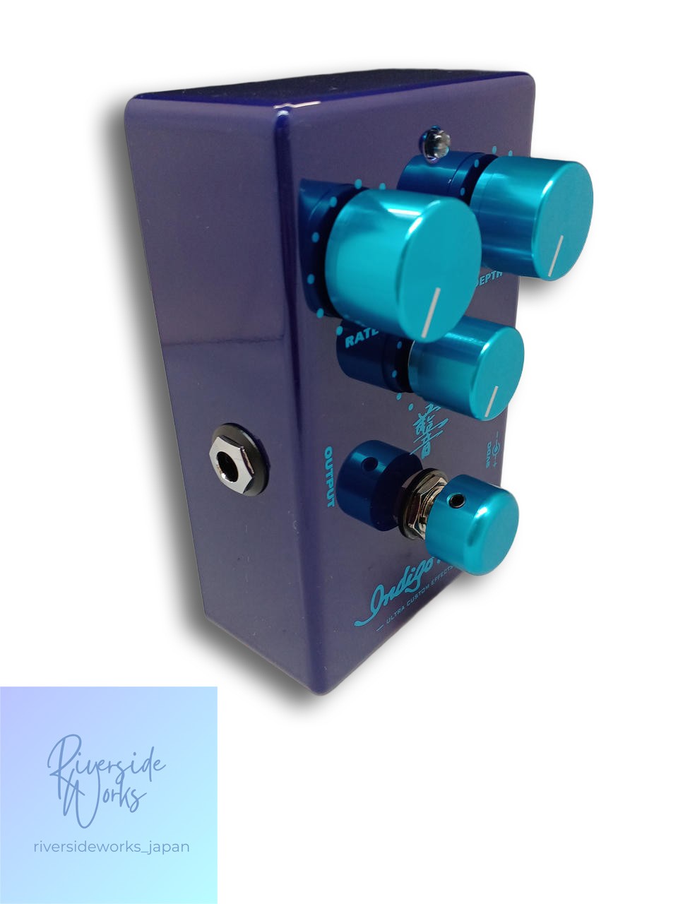INDIGO NOTE CHORUS Effects Pedal for Rich Guitar Tones JP