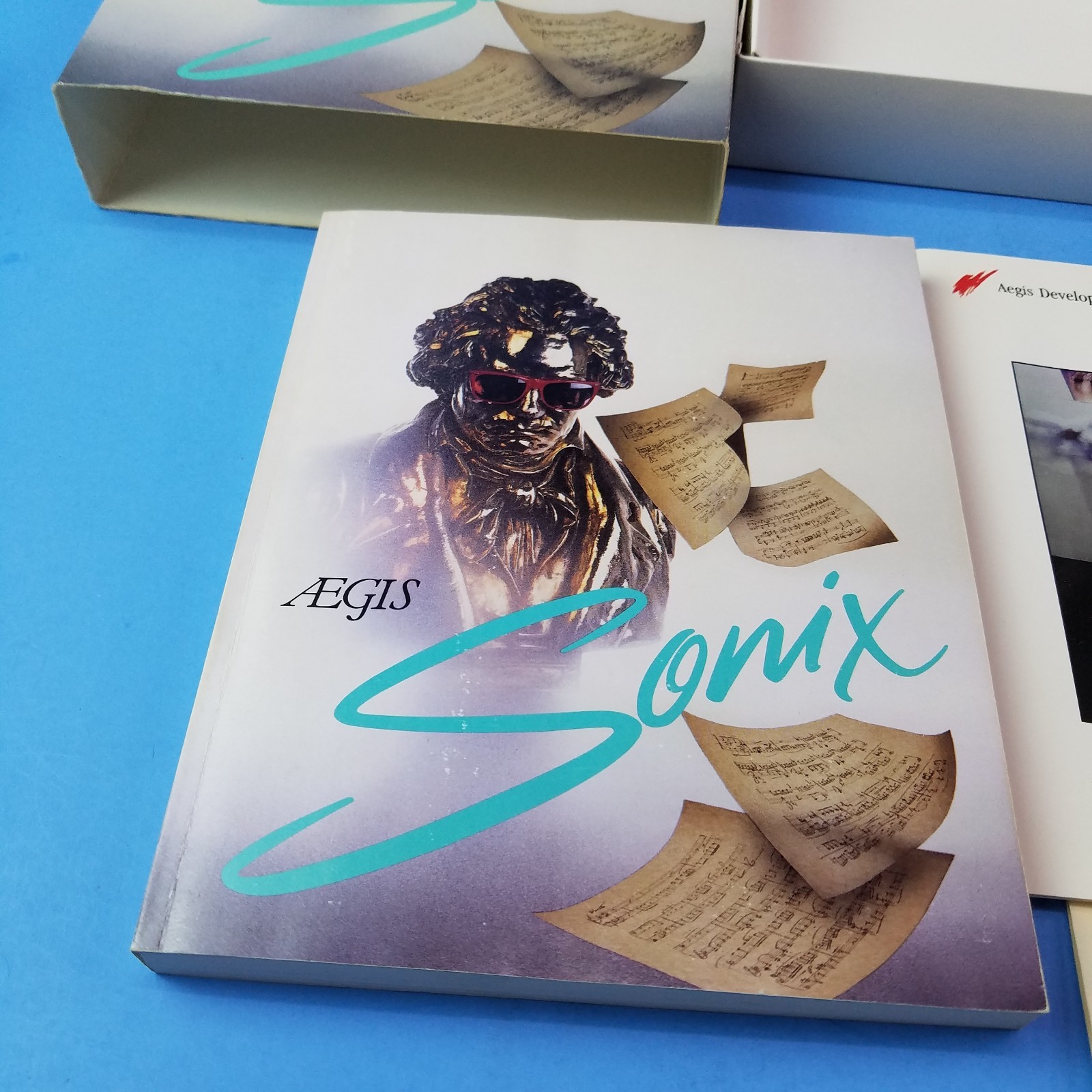 Aegis Sonix Music Composition For The Commodore Amiga Computer software