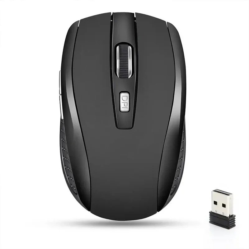 2.4G Wireless Mouse 6D Optical Slim Mini Silent Mouse for PC Laptop 1 Pc