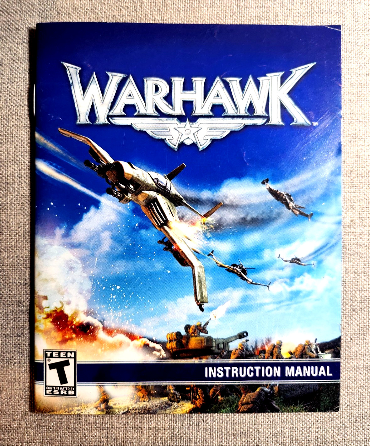Warhawk Instruction Manual Only - PlayStation 3