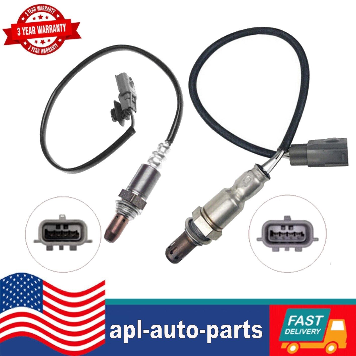 2x Oxygen Sensor Upstream&Downstream For 2013-2018 Nissan Sentra 1.8L W/ Calif