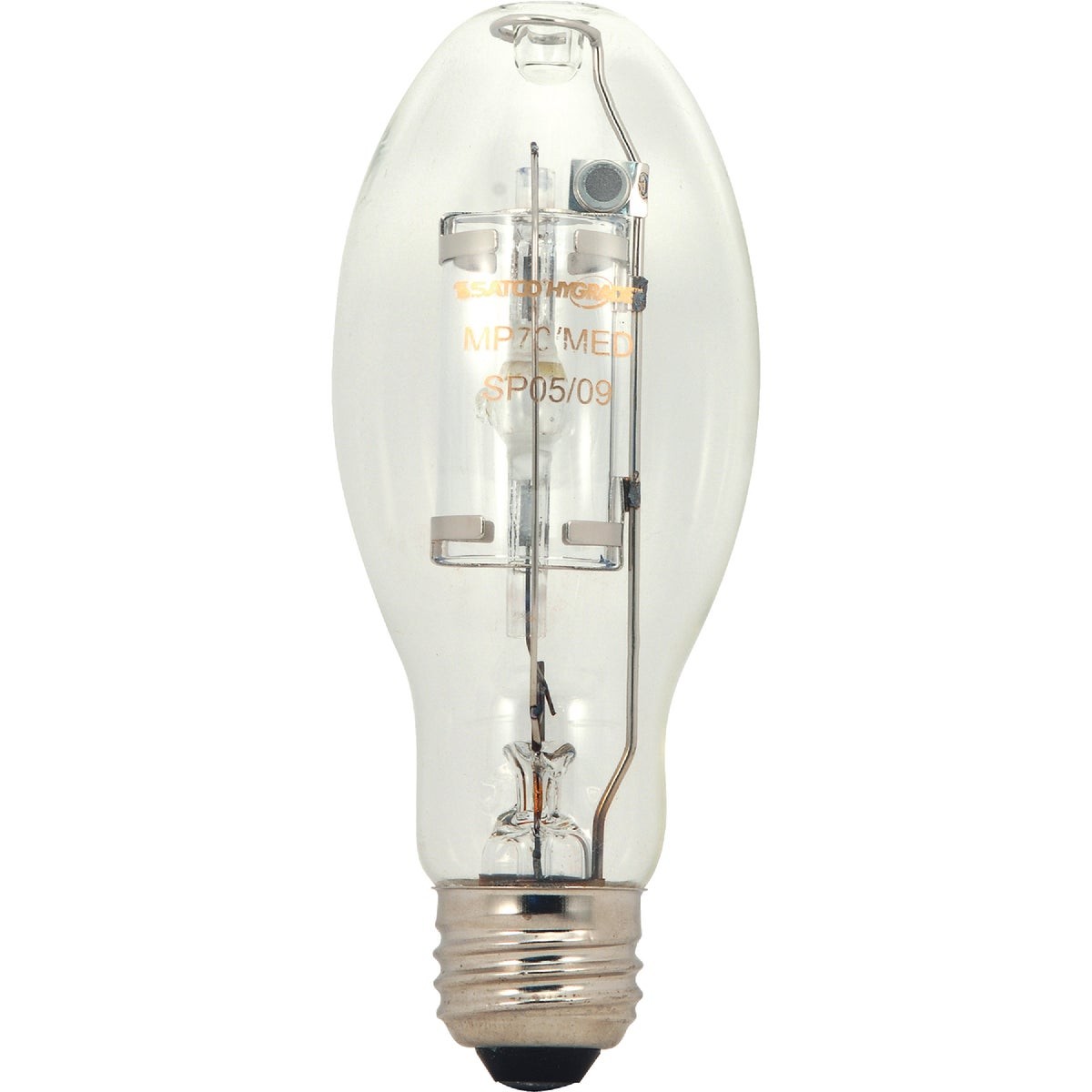 Satco 100W Clear ED17 Medium Metal Halide High-Intensity Light Bulb S5858 Satco