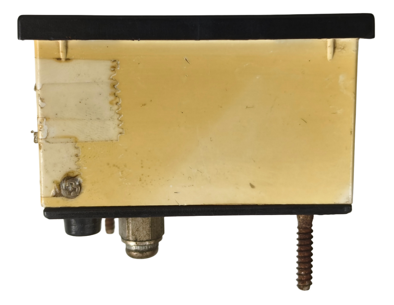 Meco M72 100V DC Moving Coil Din Voltmeter Panel Analog 90° Deflection 72x72mm
