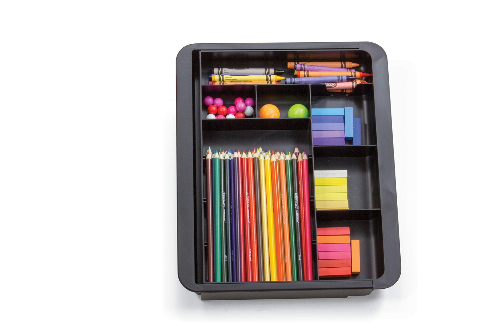 Expandable Drawer Organizer Tray, Adjustable 10.3"–16" Width, Customizable Co...
